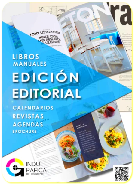 Edición, diseño Editorial Impresión de revistas, catalogos